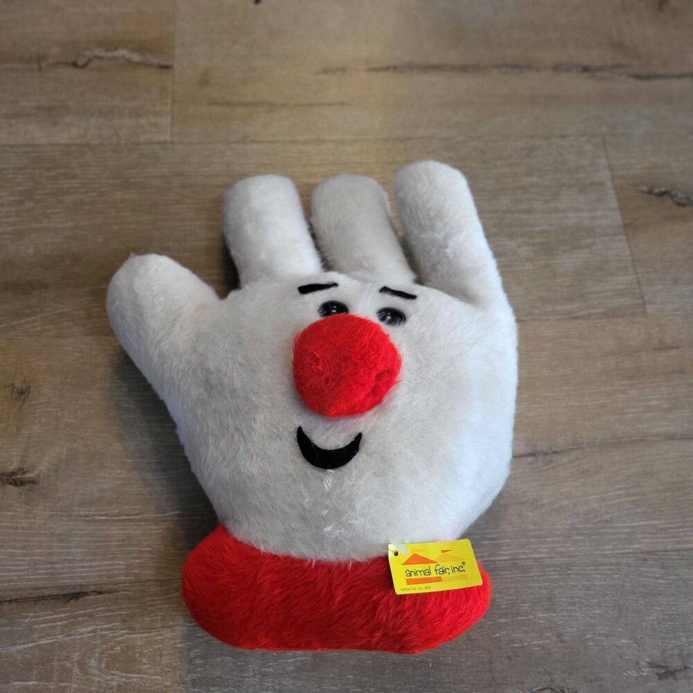 Rare 8" Vintage Hamburger Helper Plush Dan Brechner